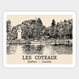 Les Coteaux - Québec Magnet